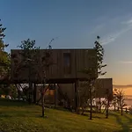 De Canduas بيت خشبي Cabana de Bergantiños