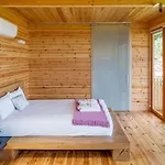 De Canduas بيت خشبي Cabana de Bergantiños